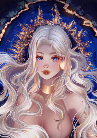 Portrait (Bust up) Suriel for Sylessae