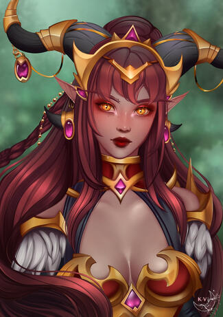 Portrait (Bust up) Alexstrasza